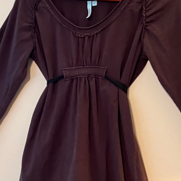 Aquarius Tunic Top W/ Black Tie - Size S - Picture 7 of 10